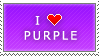 I love purple